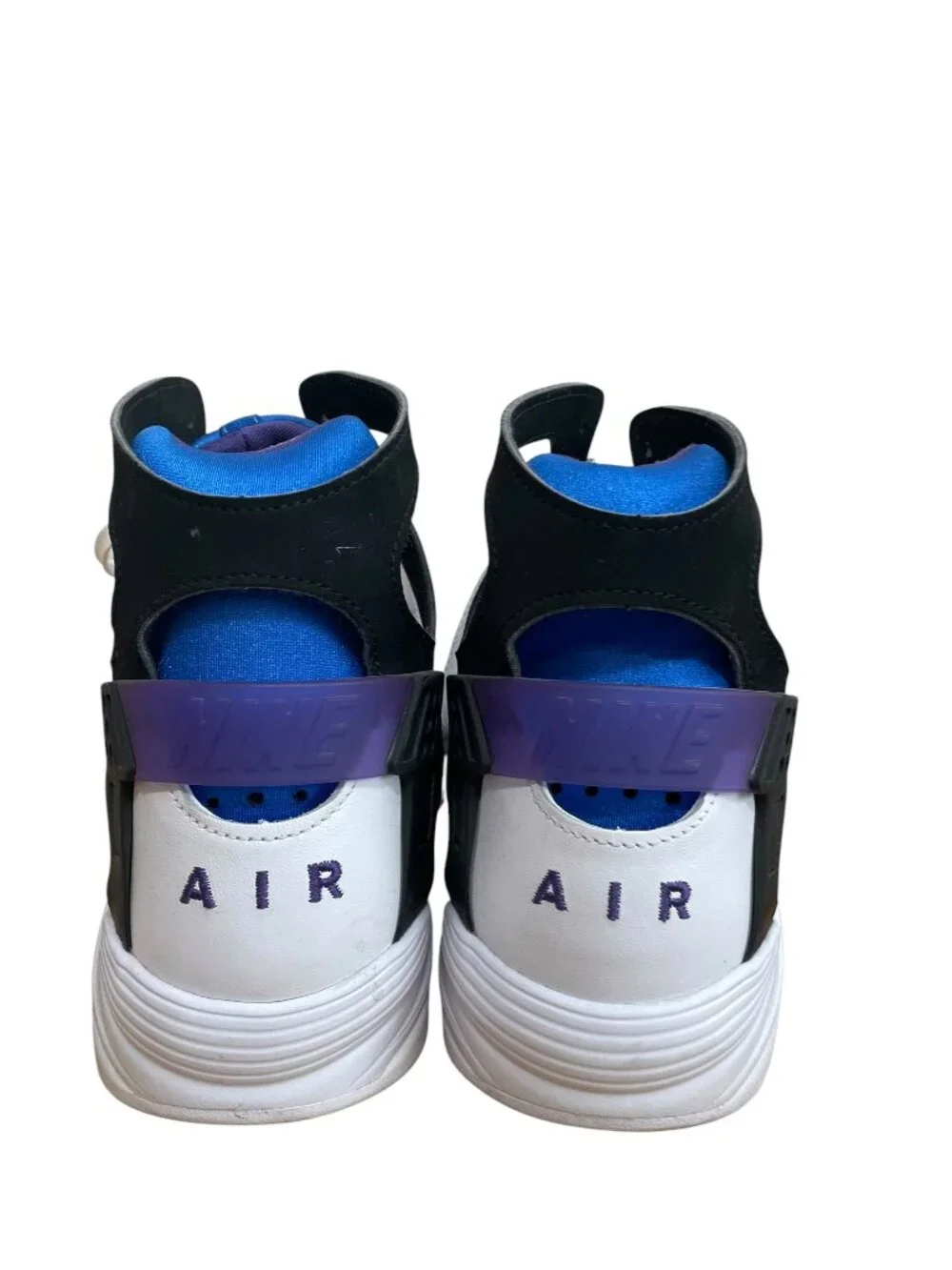 Nike Air Flight Huarache OG 2022 White Varsity Purple FD0183-101 MEn's Sz 12